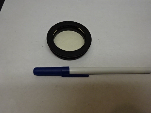 MICROSCOPE PART STEREO COVER LENS OPTICS AS IS #82-20