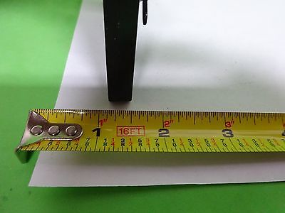 MICROSCOPE PART VINTAGE BRASS STAGE TABLE + IRIS LEITZ GERMANY AS IS BIN#72-11