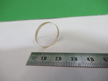 FLAT OPTICAL LENS BK7 GLASS 20mm DIAMETER OPTICS AS PICTURED X4-A-51