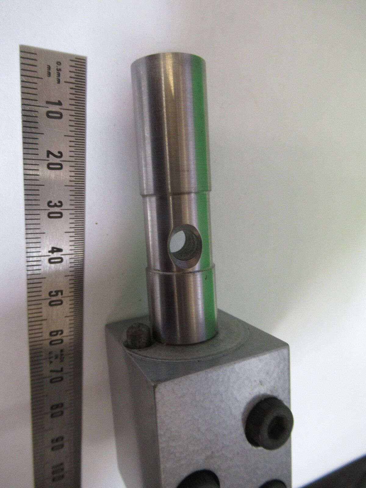REICHERT AUSTRIA METAL FIXTURE METALLOGRAPH MICROSCOPE PART AS PICTURED W9-B-25