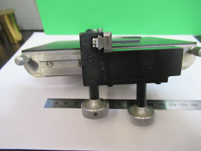 Vintage Old Xy Stage Table American Optical Co. Spencer Lens Co. Microscope Part