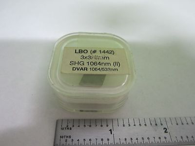 Optical Csk Non Linear Crystal Nlo Lbo Type 3x3x8 mm Laser Optics