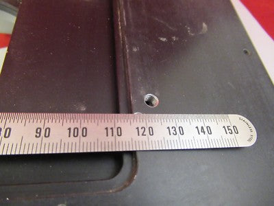 ZEISS GERMANY STAGE TABLE MICROMETER MICROSCOPE PART OPTICS AS PICTURED &FT-2-30