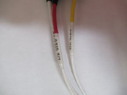 3ft CABLE for ACCELEROMETER SENSOR triaxial 1/4-28 to BNC AS PICTURED T1-A-61