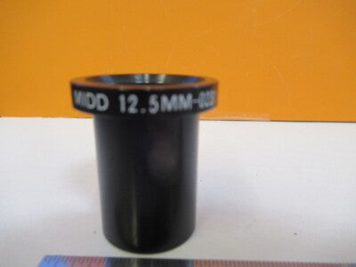 MIDD JAPAN 12.5MM-0231 LENS OPTICS MICROSCOPE PART AS PICTURED &15-FT-X37