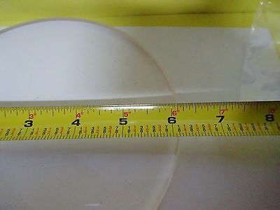 HUGE OPTICAL PLANO CONVEX LENS MIL SPEC LASER OPTICS AS IS BIN#X3-25