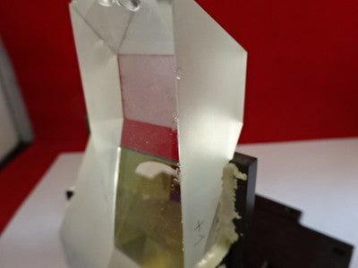 MICROSCOPE PART POLYVAR REICHERT LEICA ASSEMBLY PRISM HEAD OPTICS AS IS #V2-B-98