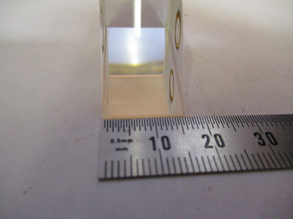 BAUSCH LOMB GLASS PRISM HEAD OPTICS MICROSCOPE PART AS PICTURED Y1-A-70