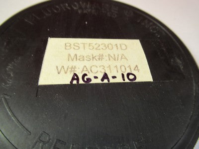 BST COATED + PLATINUM SAPPHIRE SINGLE CRYSTAL WAFER 100mm DIAMETER &AG-A-10