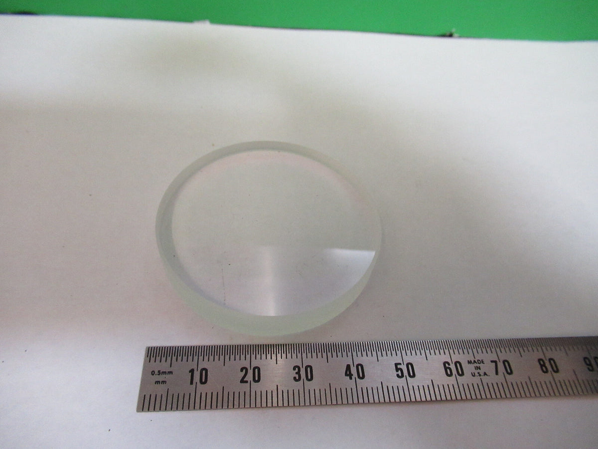 OPTICAL FLAT MIL SPEC BK7 GLASS THICK OPTICS AS PICTURED 80-B-23