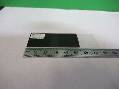 GLASS SLIDE COATED GERMANIUM THIN FILM 9,000 ANGSTROMS  AS PICTURED Z1-A-11
