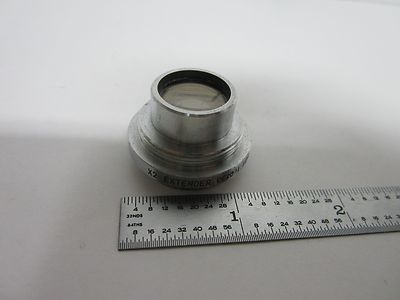 MICROSCOPE PART FUJINON 2X EXTENDER FOR VIDOE CAMERA OPTICS BIN#D2-P-37
