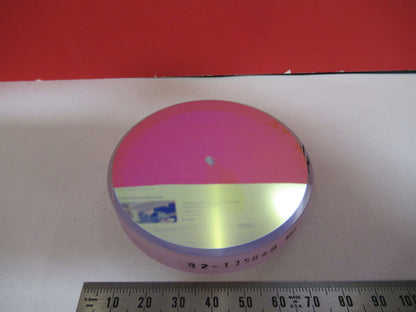 Optical Flat Fused silica Holed Laser Optics Dichroic Coated
