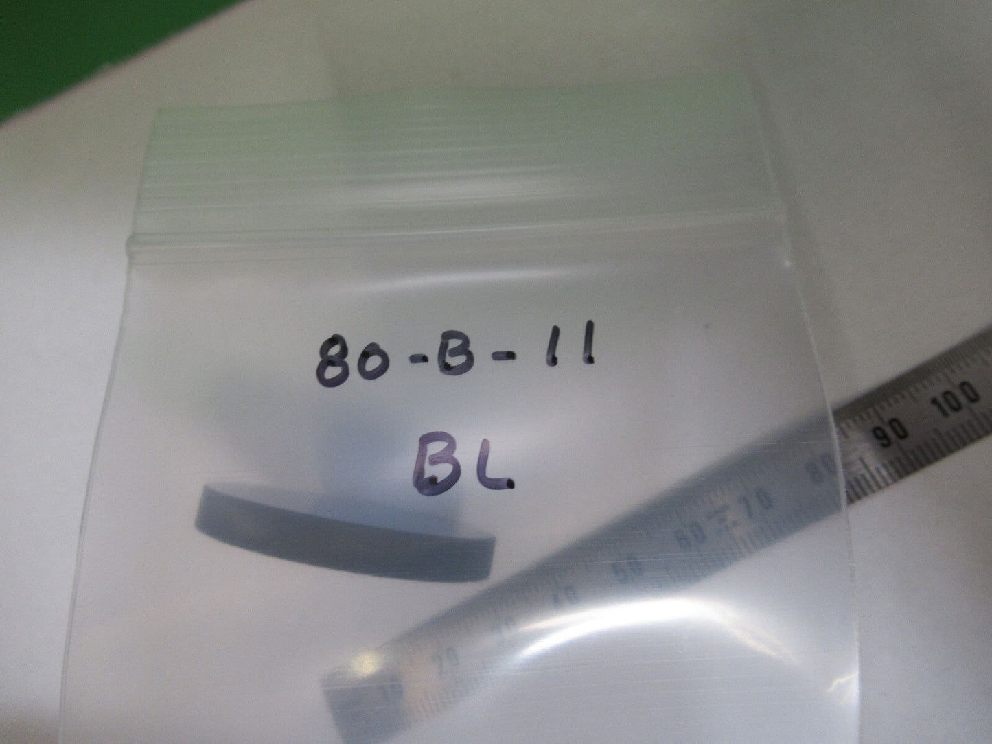 OPTICAL  BLUE FILTER BAUSCH LOMB OPTICS FILTER AS PICTURED 80-B-11