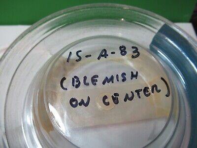OPTICAL FLAT FUSED SILICA ZYGO 3" DURCHMESSER kleiner Schönheitsfehler OPTIK WIE ABGEBILDET #15-A-83