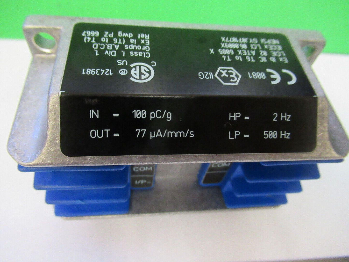 MEGGITT VIBRO-METER IPC704 244-704-000-042 AMP MODULE for ACCEL 5-B-17