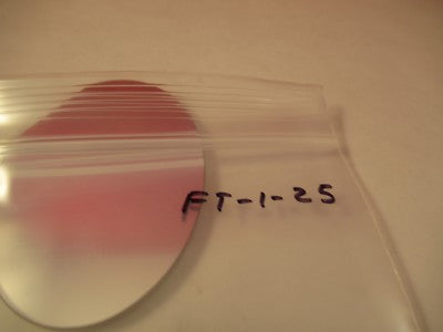 OPTICAL OVAL FLAT MIRROR PRO OPTICS AS PICTURED #FT-1-25