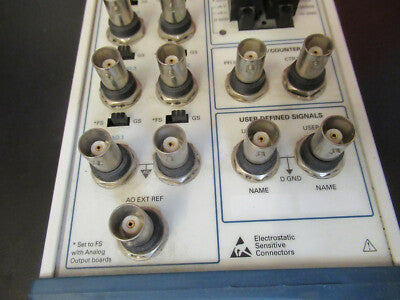 NATIONAL INSTRUMENTS BNC 2110 SWITCH BOARD CONTROL AS PICTURED &8C-FT-02