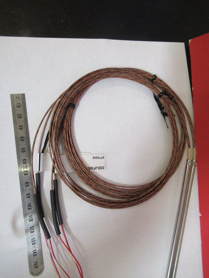 LOT 2 EA DUAL THERMOCOUPLE J TYPE PROBE TEMPERATURE SENSOR AS PICTURED T1-A-87