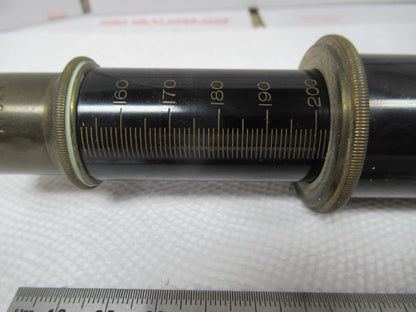 Antique Bausch & Lomb Tubus + Nosepiece Microscope Part