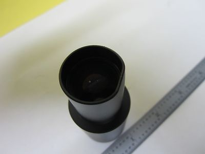 MICROSCOPE PART NIKON JAPAN EYEPIECE CF PL 2.5X OPTICS [bent] AS IS BIN#T6-12