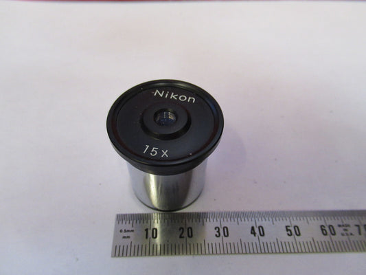 Nikon Japan 15X Eyepiece Ocular Microscope Part