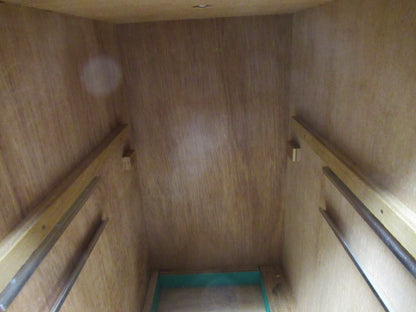 Empty Wood Cabinet for Antique Nikon Japan Microscope Part