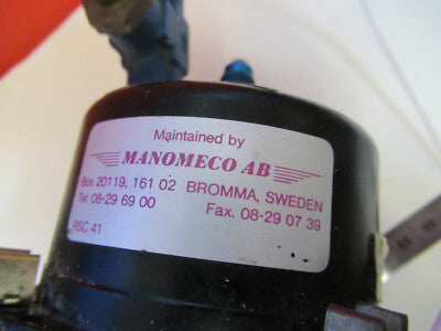 BELL 206 INDICATOR AIRSPEED MANOMECO 8000 AIRCRAFT  PART AS PICTURED &C1-A-12