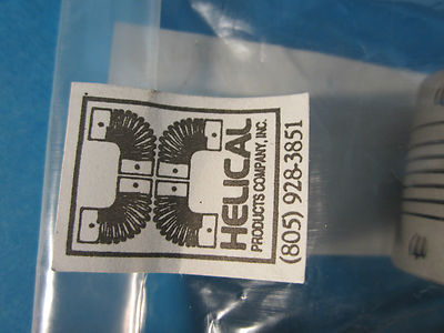 FLEX COUPLER HELICAL for STEPPER MOTORS GEARS ETC BIN#A5