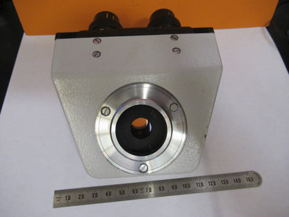 LEITZ GERMANY BINOCULAR HEAD LABORLUX MICROSCOPE PART AS PICTURED Y3-A-100