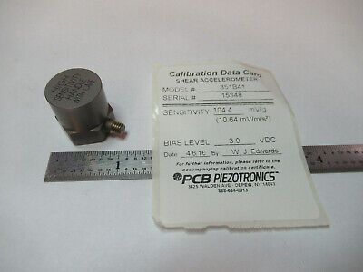 PCB PIEZOTRONICS MODEL 351B41 ACCELEROMETER 100mV/g LOW BIAS VIBE SENSOR Q1-A-25