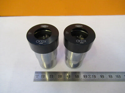 Olympus Japan Eyepiece CK10X Ocular Pair Microscope Part