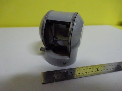 MICROSCOPE PART PRISM LEITZ WETZLAR GERMANY PROJECTOR OPTICS AS IS BIN#W9-37