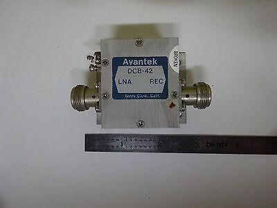 RF MICROWAVE FREQUENCY AVANTEK DCB-42 AMPLIFIER AS IS BIN#W6-04