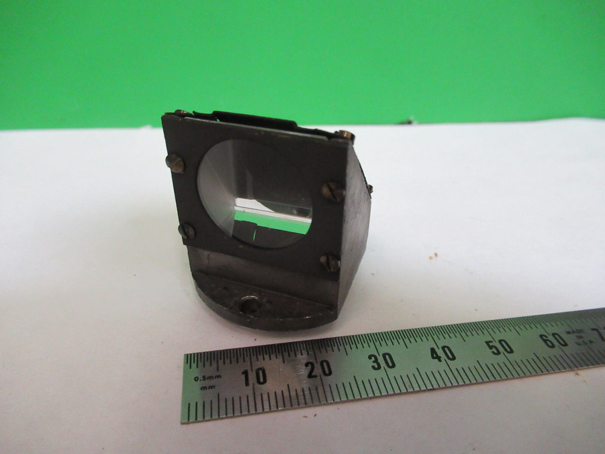 Olympus Japan Glass Prism Head Optics Microscope Part