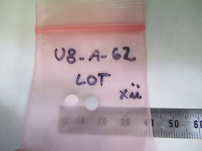 OPTICAL MINI MIRROR PAIR OPTICS MICROSCOPE PART AS PICTURED U8-A-62