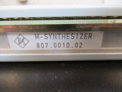 Board for Rohde & Schwarz EMI Receiver M-synthesizer 807.0010.02