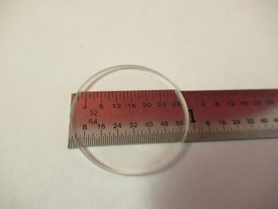 OPTICAL MICROSCOPE PART RETICLE OPTICS CROSSHAIR MICROMETER AS PICTURED &92-A-26