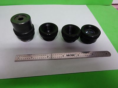 Microscope Part Lot Eyepieces Lenses Ocular Optics AS IS