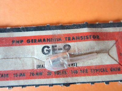 VINTAGE ELECTRONIC LOT 3 EA TV DUAL DIODE PNP GERMANIUM TRANSISTOR BIN#D6-04