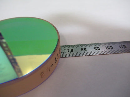 OPTICAL FLAT COATED ZERODUR PRO ZYGO LASER OPTICS AS PICTURED 98-A-09