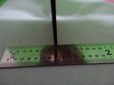 MICROSCOPE PART OPTICAL RED GLASS FILTER OPTICS AS IS BIN#W1-26