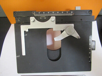 Meiji Japan Xy Stage Table Microscope Part