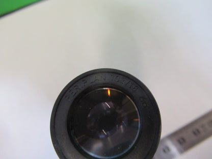 MICROSCOPE EYEPIECE OCULAR LEITZ GERMANY 10X/18 OPTICS as pictured #S2-C-55