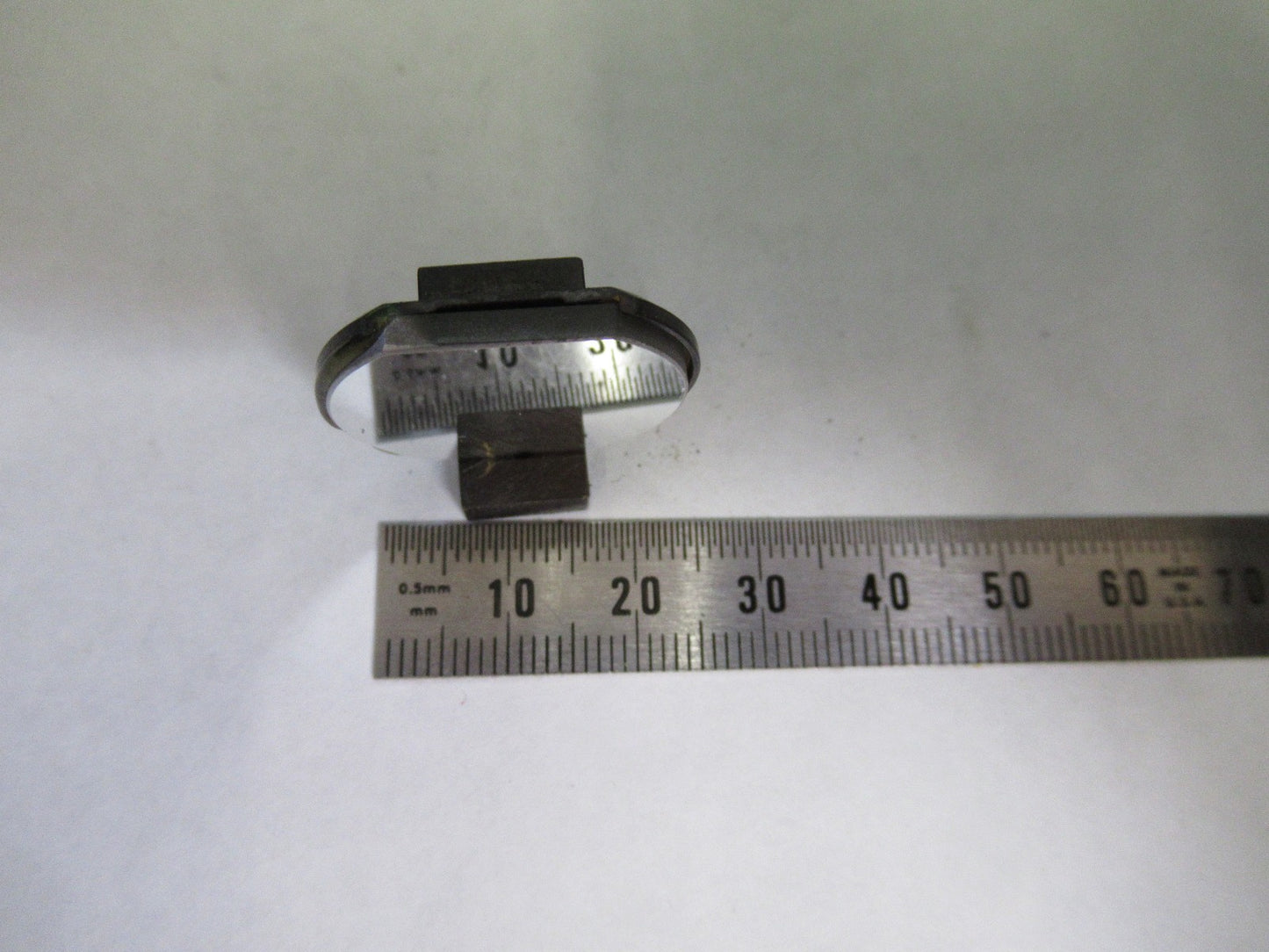 OPTICAL FLAT MIRROR OPTICS  MICROSCOPE PART AS PICTURE U8-A-31