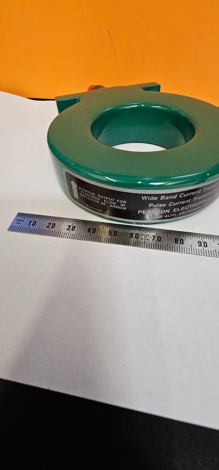 PEARSON ELECTRONICS EMI CURRENT TRANSFORMER 110A  PALO ALTO AS PICTURED B4-FL-03