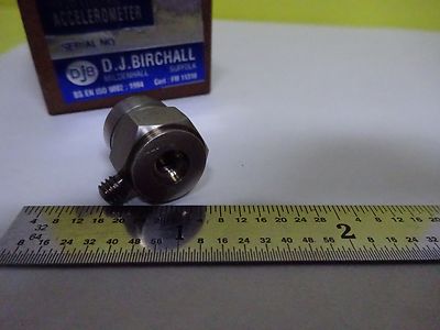 ACCELEROMETER DJB ENGLAND A/20 BIRCHARLL UK VIBRATION SENSOR #X8-24