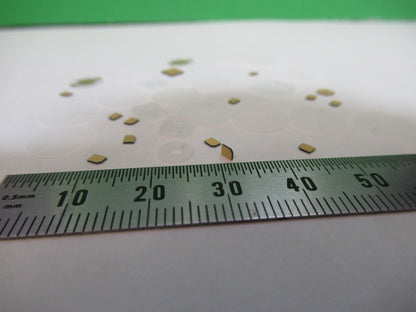 Lot Blanks Piezoelectric Quartz Crystal X-y-cut Gold Coated Piezo Sensor