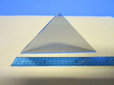 Optical Glass Triangle Cross Patterned Laser Optics