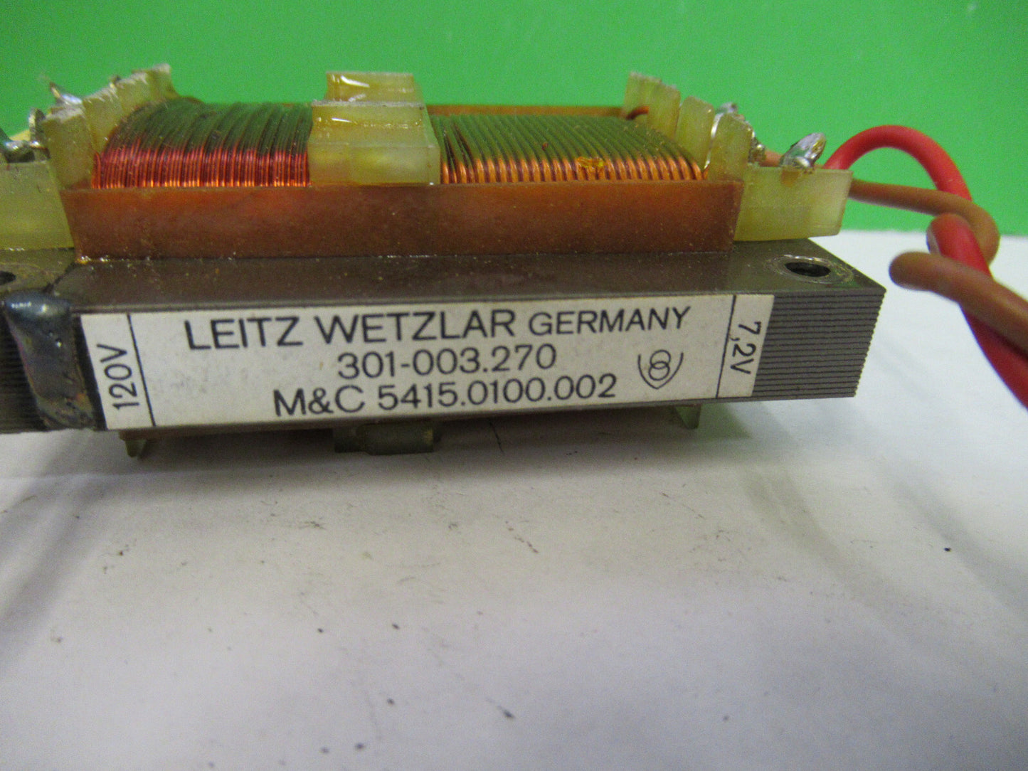 LEITZ WETZLAR TRANSFORMER 301-003.270 ASSEMBLY MICROSCOPE PART AS PIC X9-B-65